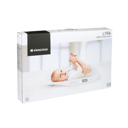 Immagine di KikkaBoo® Bilancia digitale Lyra White