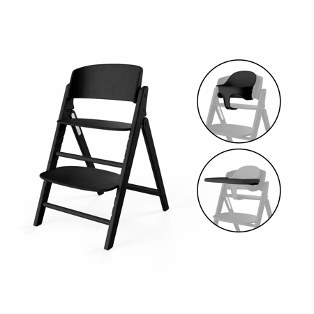 Slika Cybex® Otroški stolček za hranjenje Click&Fold 3v1 Black