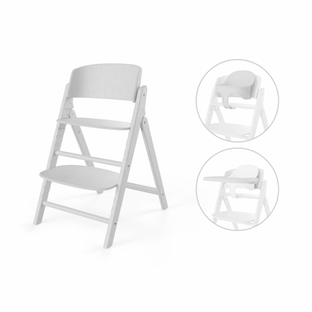 Slika Cybex® Otroški stolček za hranjenje Click&Fold 3v1 White