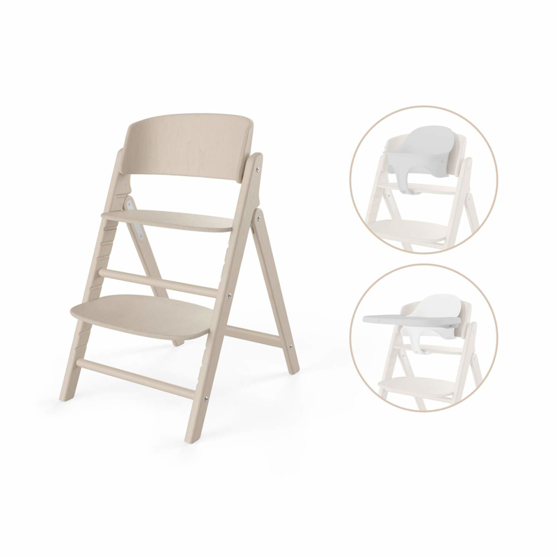 Cybex® Otroški stolček za hranjenje Click&Fold 3v1 All Natural
