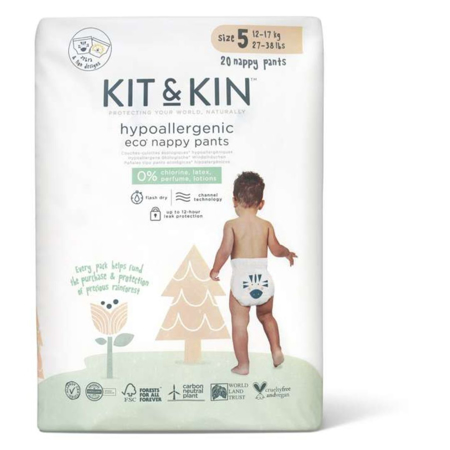 Slika za Kit&Kin® Hlačne pelene Junior veličina 5 (12-17 kg) 20 kom