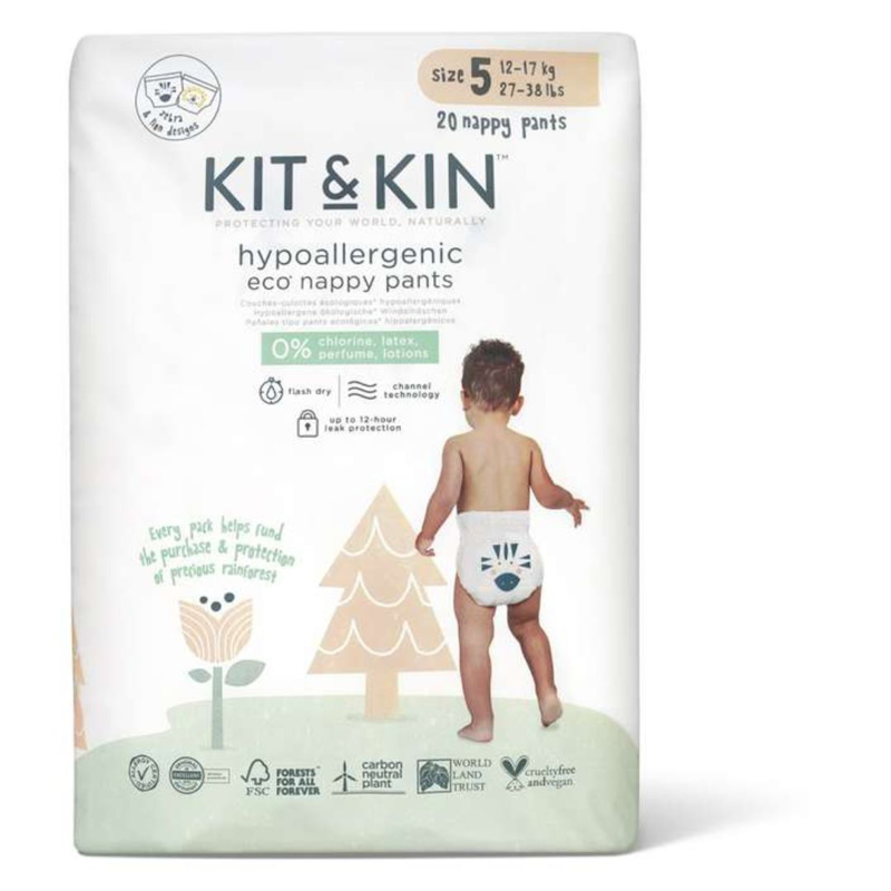 Slika za Kit&Kin® Hlačne pelene Junior veličina 5 (12-17 kg) 20 kom