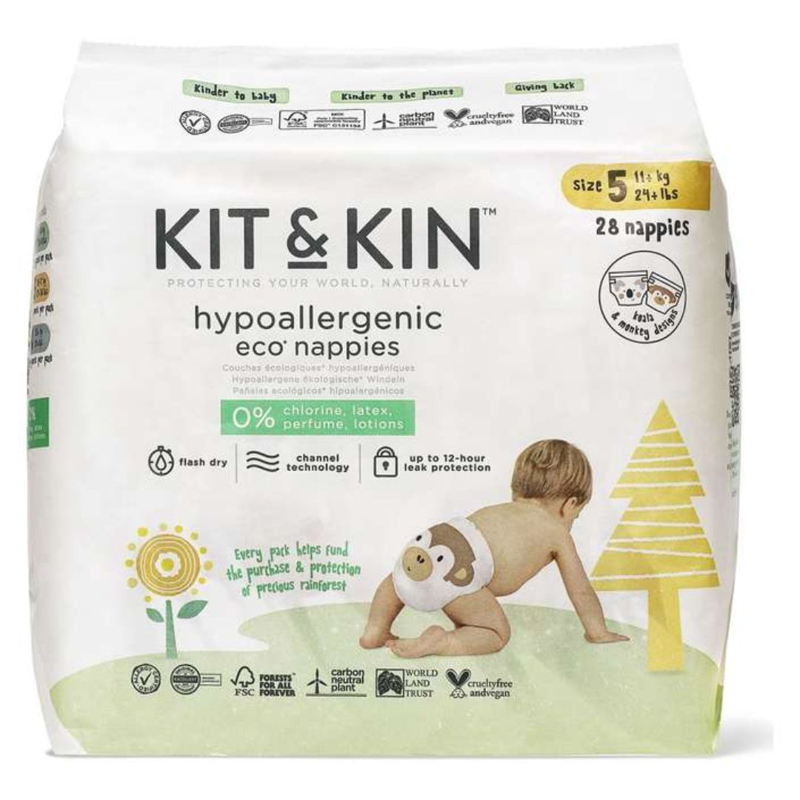 Slika za Kit&Kin® Pelene veličina 5 (11+ kg) 28 kom