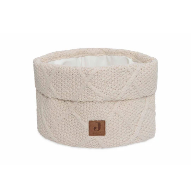 Slika za Jollein® Košara Check Knit Oatmeal