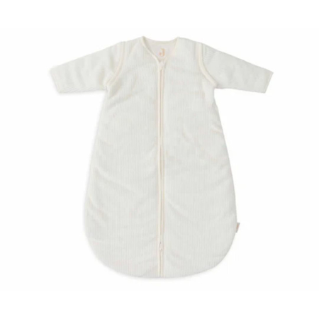 Slika Jollein® Otroška spalna vreča s snemljivimi rokavi 60cm Rib Ivory TOG 3.5