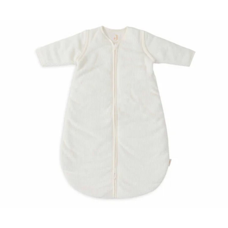 Jollein® Otroška spalna vreča s snemljivimi rokavi 60cm Rib Ivory TOG 3.5