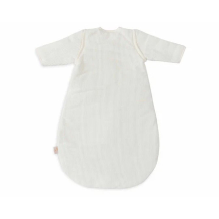 Jollein® Otroška spalna vreča s snemljivimi rokavi 60cm Rib Ivory TOG 3.5