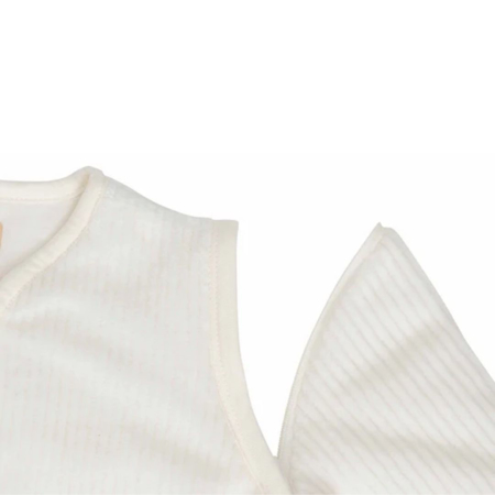 Jollein® Otroška spalna vreča s snemljivimi rokavi 60cm Rib Ivory TOG 3.5