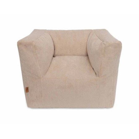Slika Jollein® Otroška zofa Beanbag Corduroy Natural