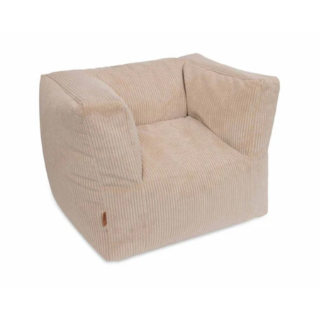 Jollein® Otroška zofa Beanbag Corduroy Natural