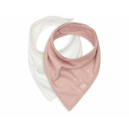 Slika za Jollein® Pamučni podbradnjak Twinkling Wild Rose 2 komada 