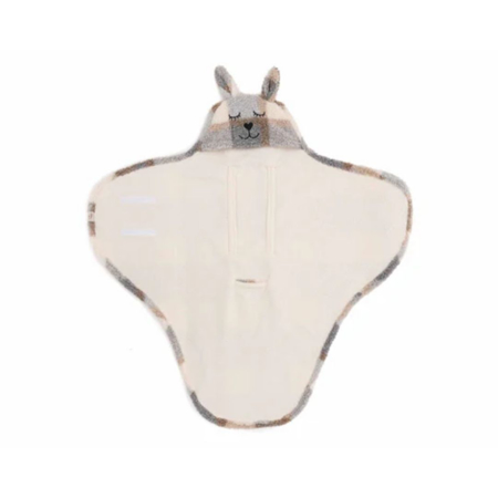 Slika za Jollein® Dekica za novorođenče Bunny Check Boucle 105x100
