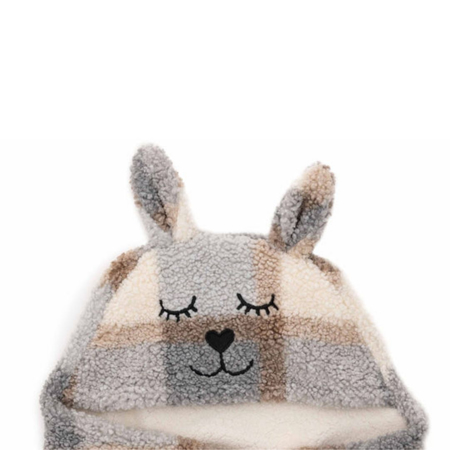 Slika za Jollein® Dekica za novorođenče Bunny Check Boucle 105x100