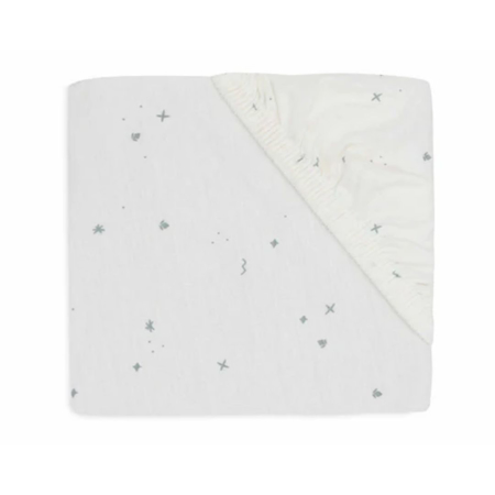 Slika Jollein® Rjuha za posteljico 40/50x80/90cm Sea Green