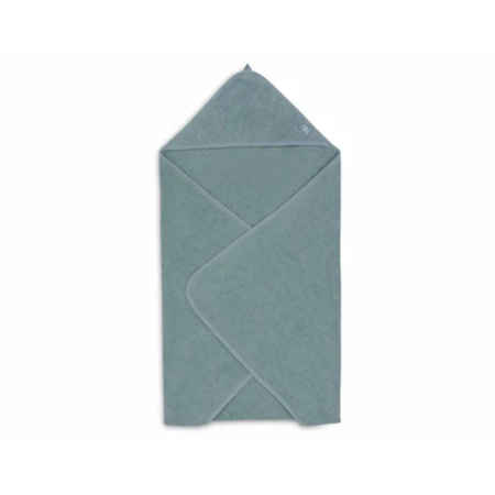 Jollein® Brisača s kapuco Sea Green 75x75
