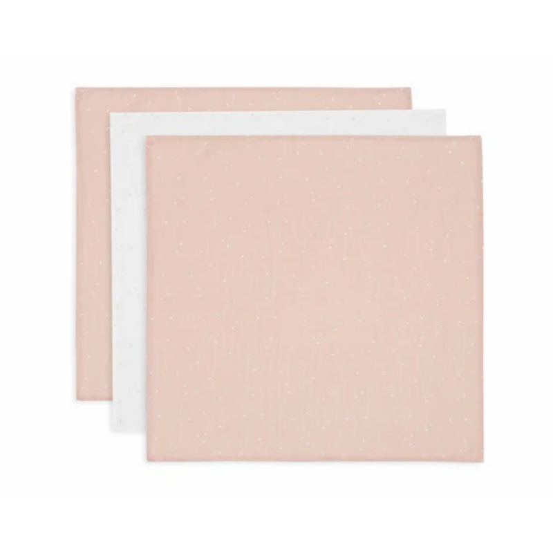Slika za Jollein® Višenamjenske krpice Twinkling Wild Rose 70x70 cm