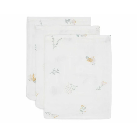 Slika za Jollein® Komplet 3 krpice za umivanje Lovely Birds 20x15