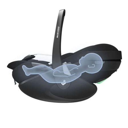 Maxi Cosi® Otroški avtosedež / lupinica i-size 40-87 cm Pebble 360 pro 2 twillic Black