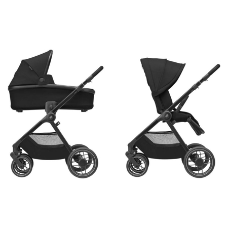 Slika za Maxi Cosi® Dječja kolica 2u1 Oxford s košarom Oria Essential Black