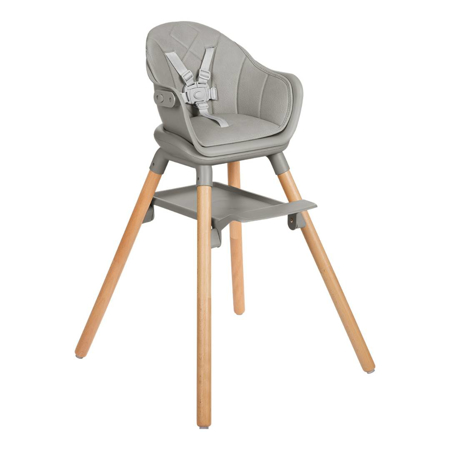 KikkaBoo® Seggiolone 2 in 1 Woody Grey