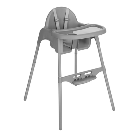 Slika KikkaBoo® Otroški stol za hranjenje 2v1 Jammy Grey