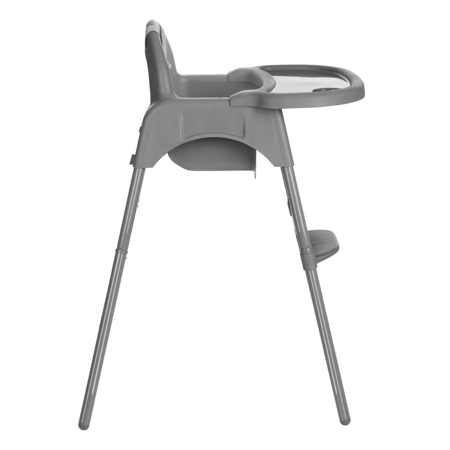 KikkaBoo® Otroški stol za hranjenje 2v1 Jammy Grey