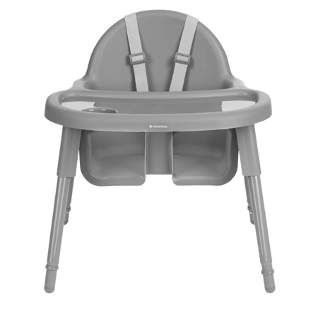 KikkaBoo® Otroški stol za hranjenje 2v1 Jammy Grey