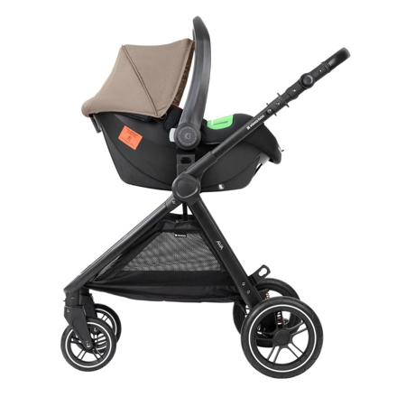 Slika za KikkaBoo® Dječji kolica s košarom 3u1 Ava Army Beige