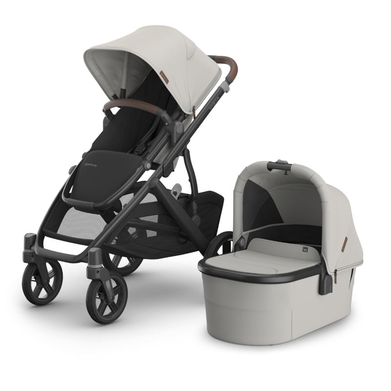 Immagine di UPPAbaby® Passeggino con navicella 2 in 1 Vista V3 Savannah