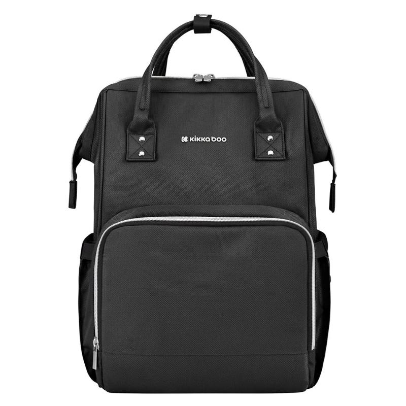 Slika za KikkaBoo® Ruksak za previjanje Black & Silver 2025
