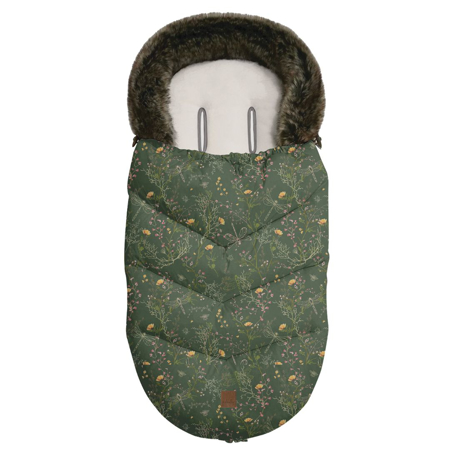 Slika za KikkaBoo® Zimska vreća Luxury Secret Garden Green