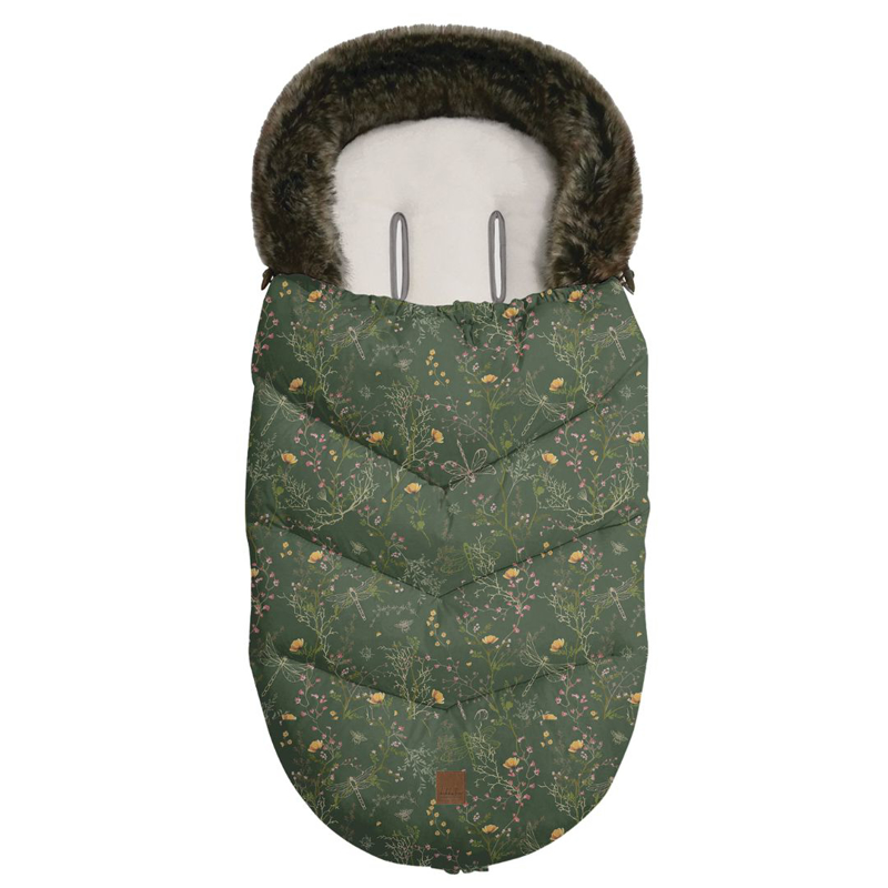 Slika za KikkaBoo® Zimska vreća Luxury Secret Garden Green