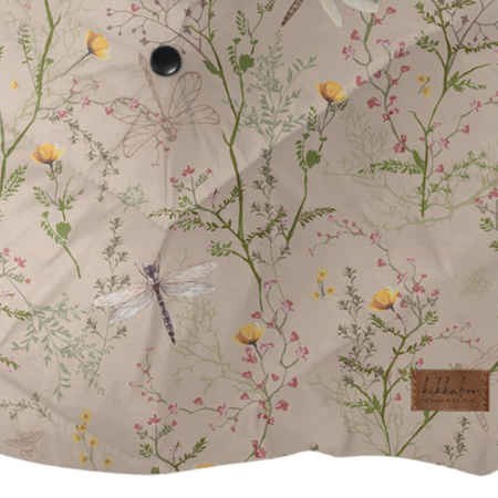 KikkaBoo® Enojna rokavica za voziček Luxury Secret Garden Beige