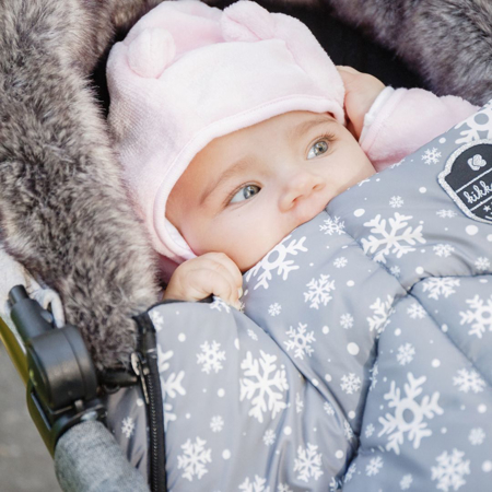 KikkaBoo® Zimska vreča Urban Grey