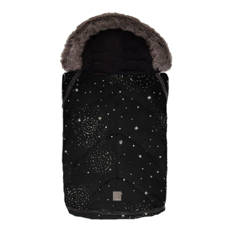 KikkaBoo® Zimska vreča Trendy Galaxy Black