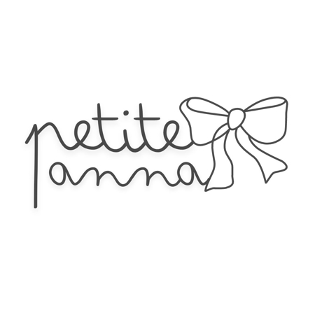 Petite Anna® Širok elastičen trak s pentljo Boho Lavander