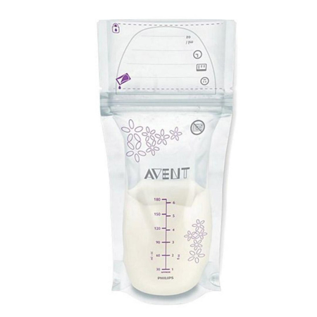 Slika Philips AVENT® Vrečke za shranjevanje mleka 180ml 25 kos