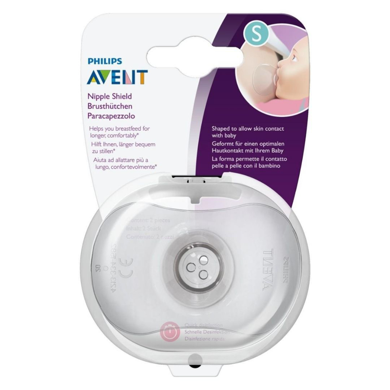 Philips AVENT® Nastavki za dojenje velikost S 2kosa