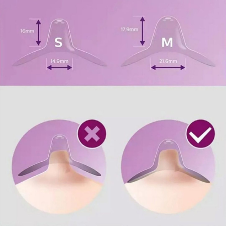 Philips AVENT® Nastavki za dojenje velikost S 2kosa