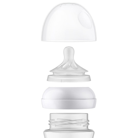 Philips AVENT® Steklena steklenička s cucljem Natural Response 240ml