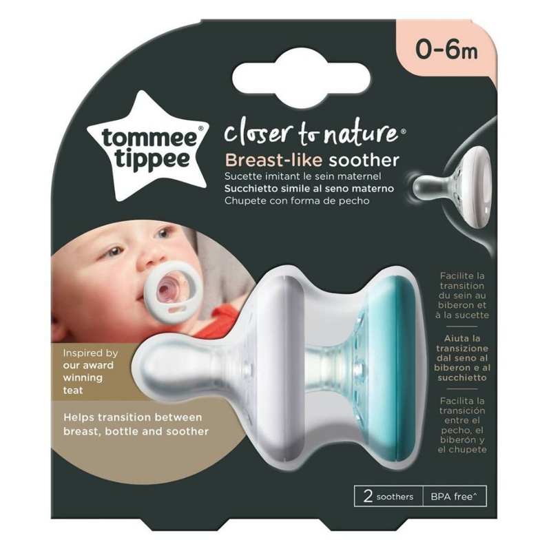 Tommee Tippee® Tolažilna duda iz silikona 2v1