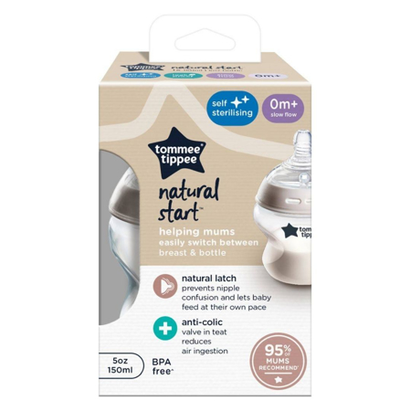 Slika za Tommee Tippee® Bočica s cuclom Natural Start 150ml