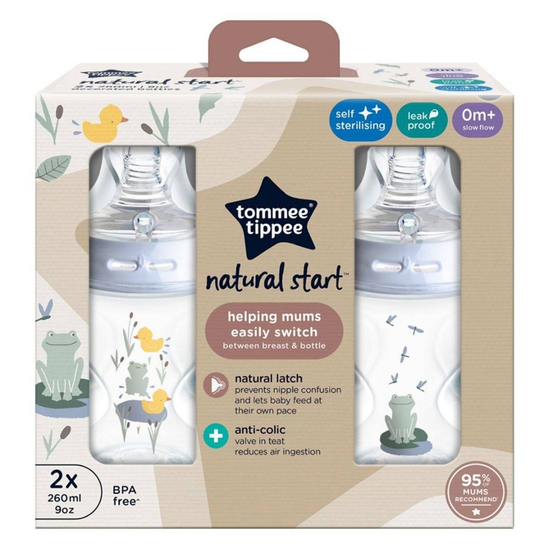 Slika za Tommee Tippee® Bočica s cuclom Natural Start 260ml, 2 kom