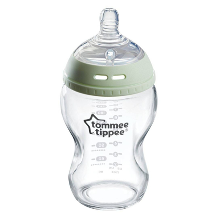Slika za Tommee Tippee® Staklena bočica s cucljem Natural Start 250ml