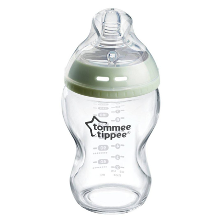 Slika za Tommee Tippee® Staklena bočica s cucljem Natural Start 250ml