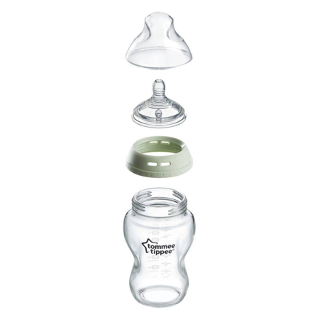 Slika za Tommee Tippee® Staklena bočica s cucljem Natural Start 250ml