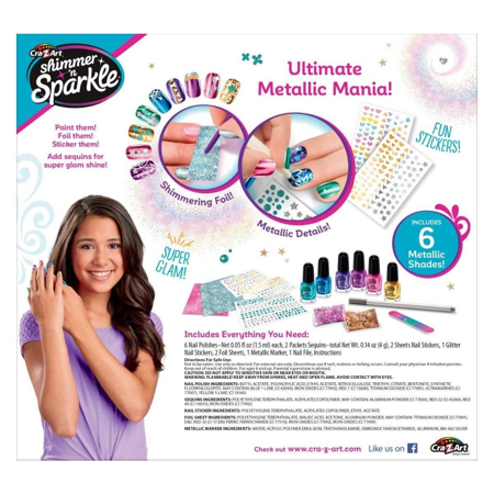 Picture of CrazArt® Metallic Rainbow Nail Art Set