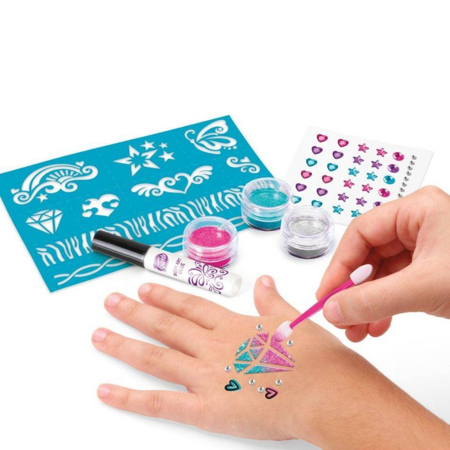 Slika za CrazArt® Set za nokte i tetovaže Glitter & Shimmer