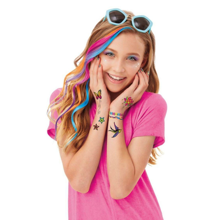 Immagine di CrazArt® Set 4 in 1 corpo, unghie, capelli e trucco Neon Craze