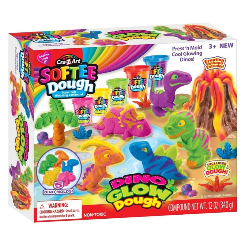 Slika za CrazArt® Djeca plastelin Dino Softee Dough